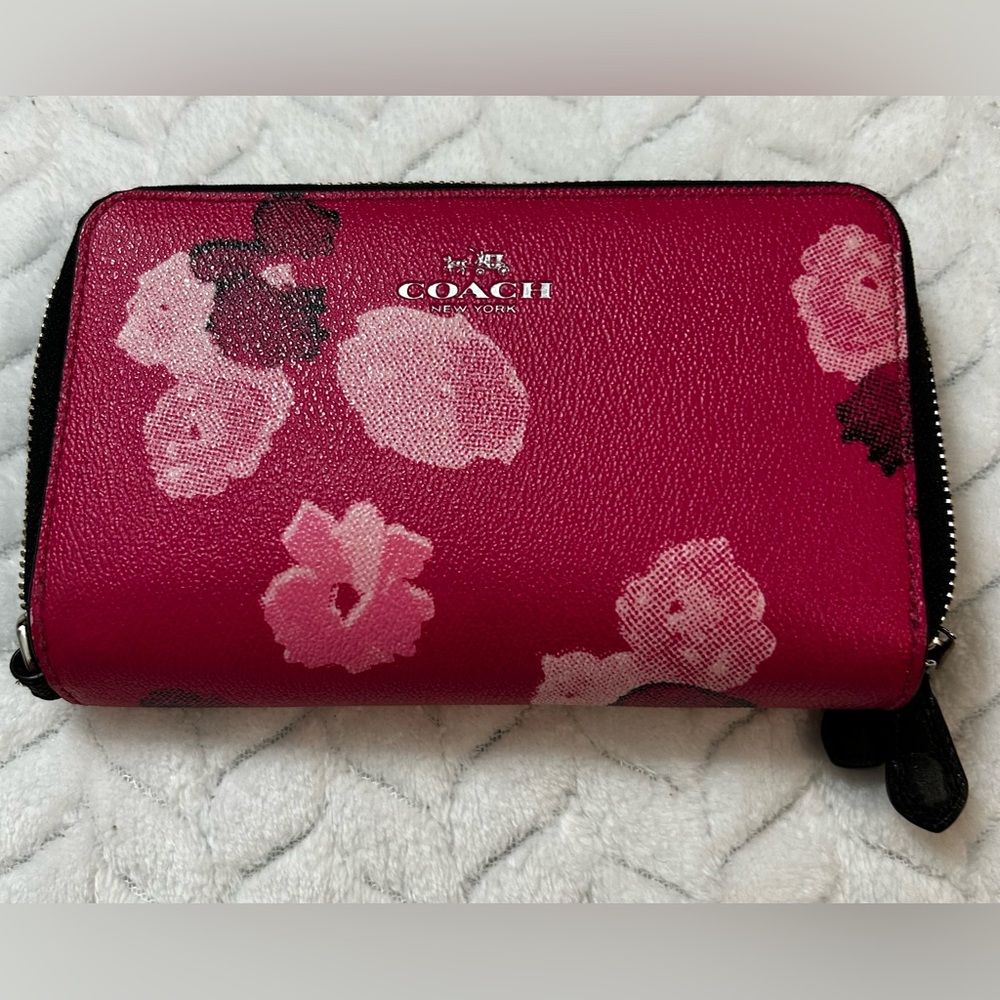 Coach Pink Poppy Women's Wallet